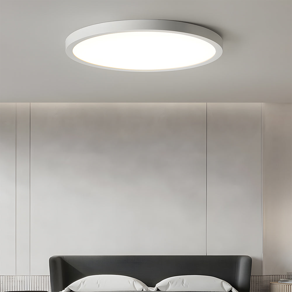 LED Flush Mount Ceiling Light Energy-Efficient with Wattage Options for Home