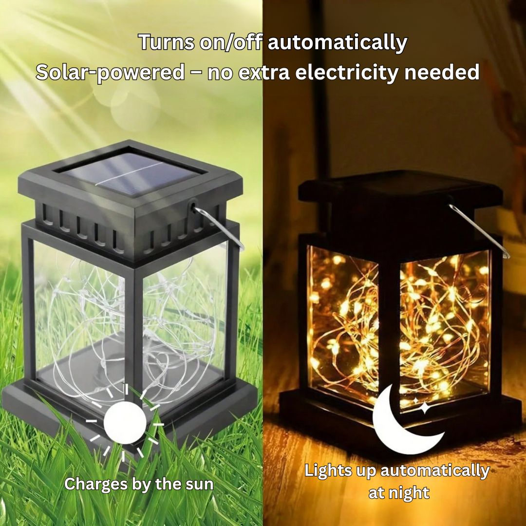 Solar Garden Lights Lanterns – Energy Efficient Outdoor Fairy Lights