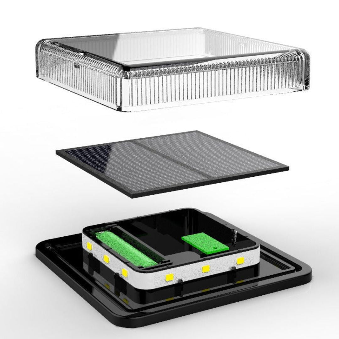 Solar Garden Lights - Waterproof LED Outdoor Lighting for Pathways & Lawns