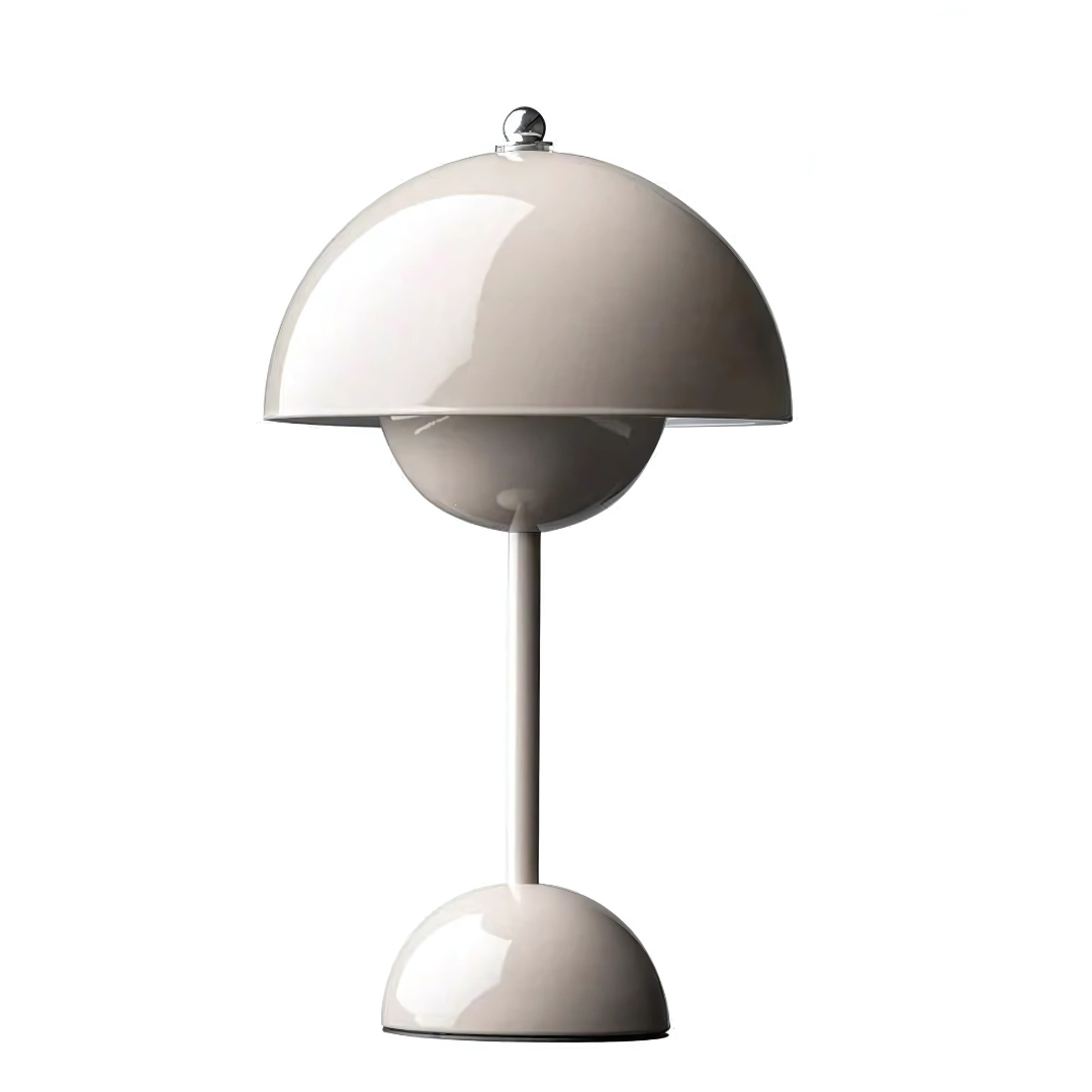 Retro Mushroom Table Lamp – Dimmable, Cozy Light