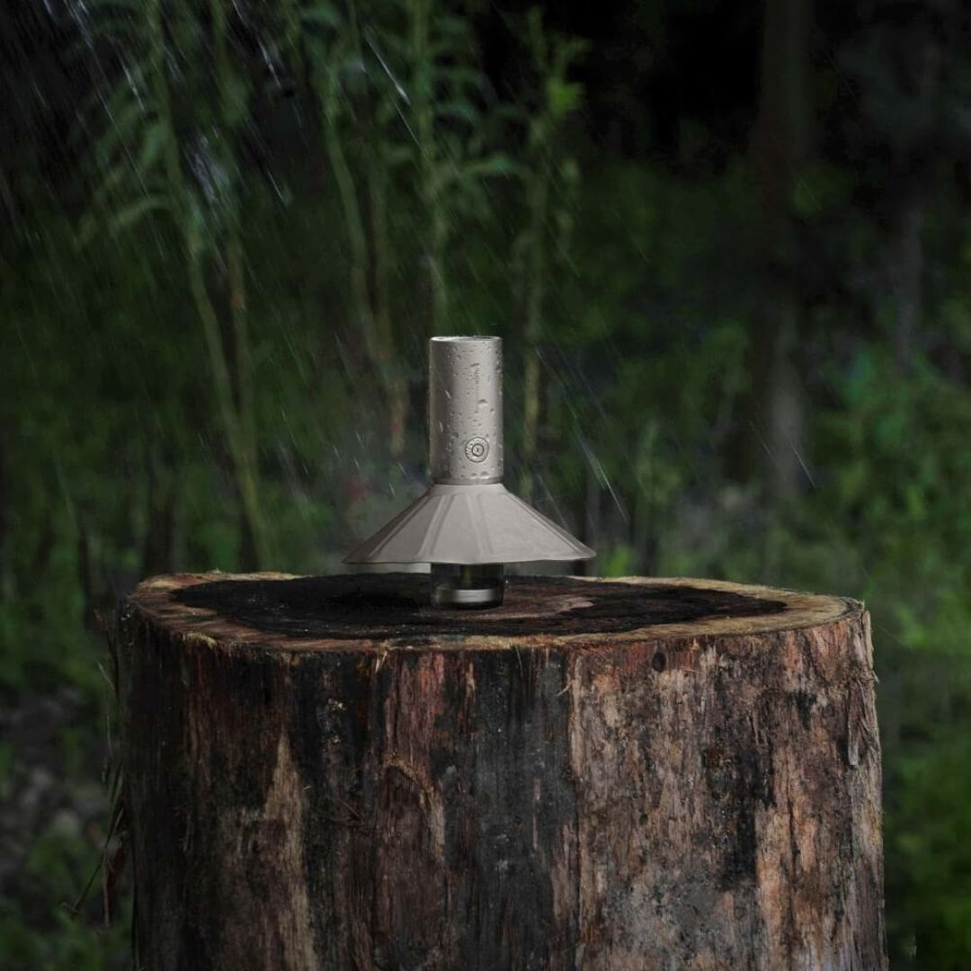 3-in-1 Rechargeable Camping Lantern with Flashlight & Ambient Light