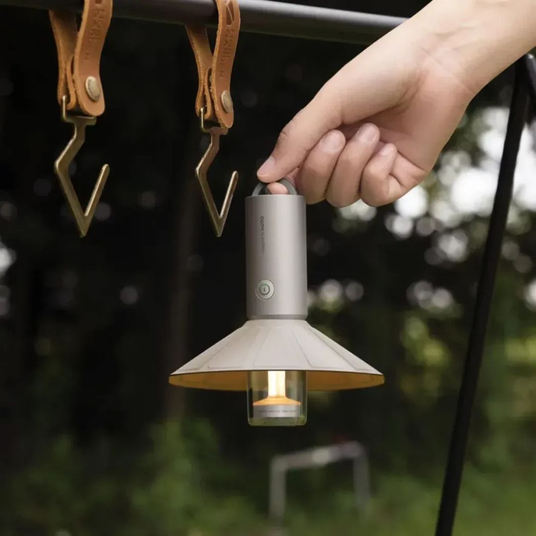 3-in-1 Rechargeable Camping Lantern with Flashlight & Ambient Light