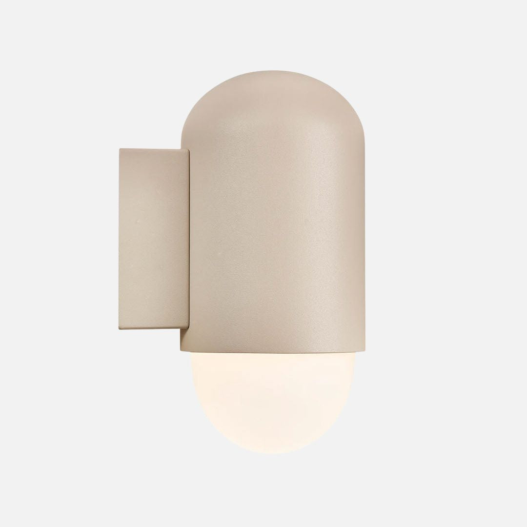 Modern Outdoor Wall Sconce – Durable Aluminum Exterior Wall Light with Soft Glow