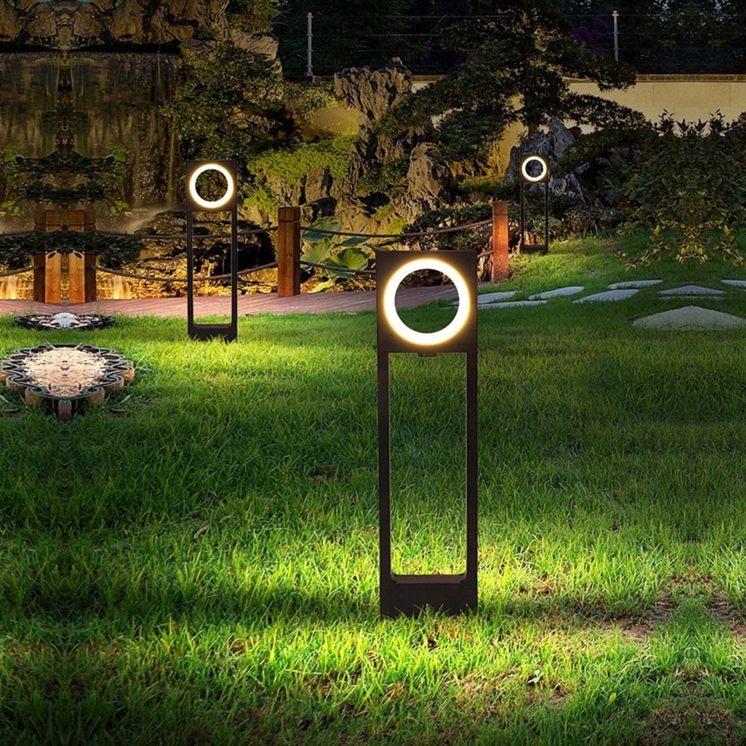 Weatherproof Outdoor Bollard Light for Gardens and Pathways - 3000K LED