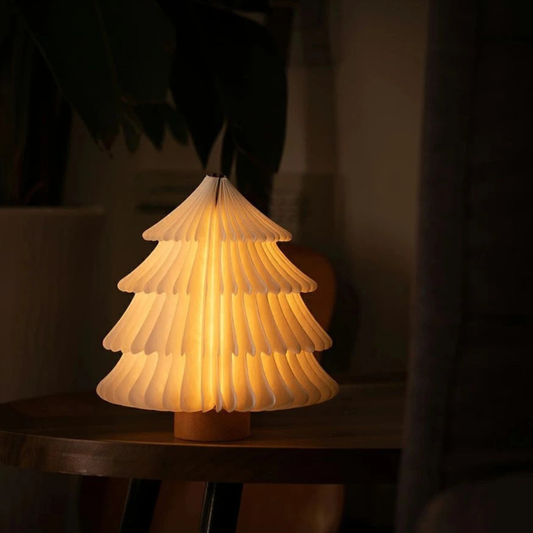 Foldable LED Lamp with 360-Degree Adjustable Design – Warm White Light