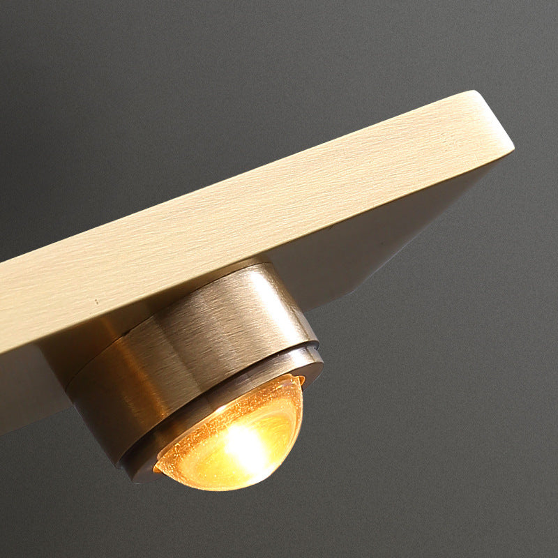 Elegant Bathroom Wall Light Sconce with Gold Finish – Frosted Acrylic Diffuser
