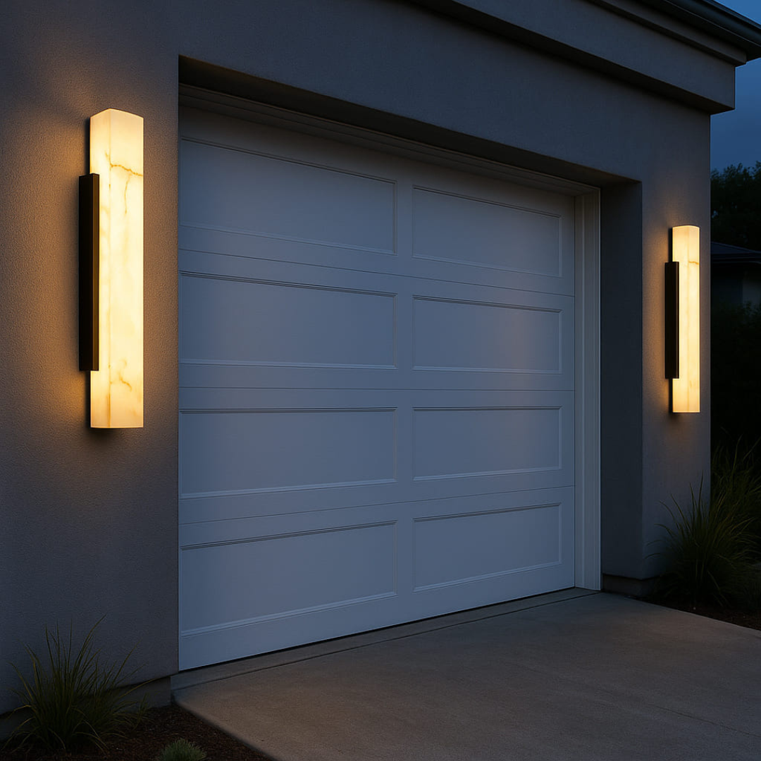 LED Wall Light – Stainless Steel, IP65, Warm & Cool White