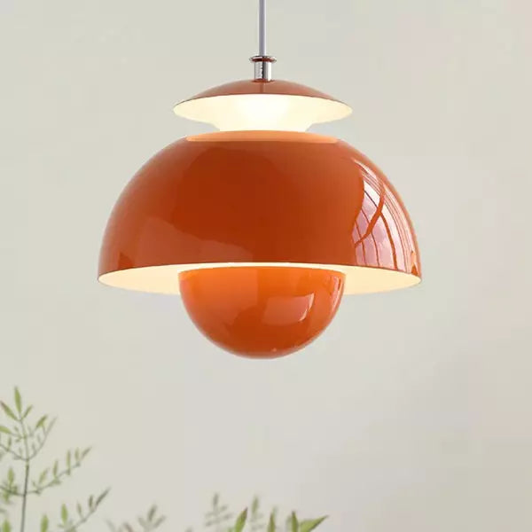 Variant image for Nordic Flower Bud Hanging Lamp - Stylish LED Pendant Light for Kitchen Island in Multiple Colors-4