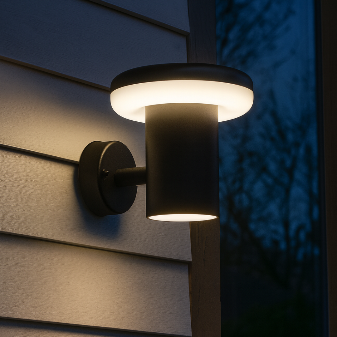LED Outdoor Wall Light IP44 Anthracite Waterproof 9W