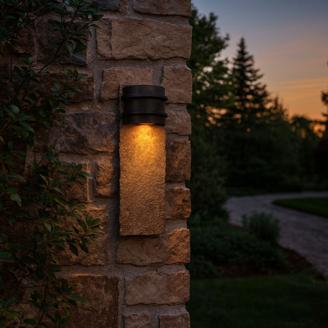 Outdoor Wall Sconce Light Brown Iron 16in Wet Rated with GU10 Socket