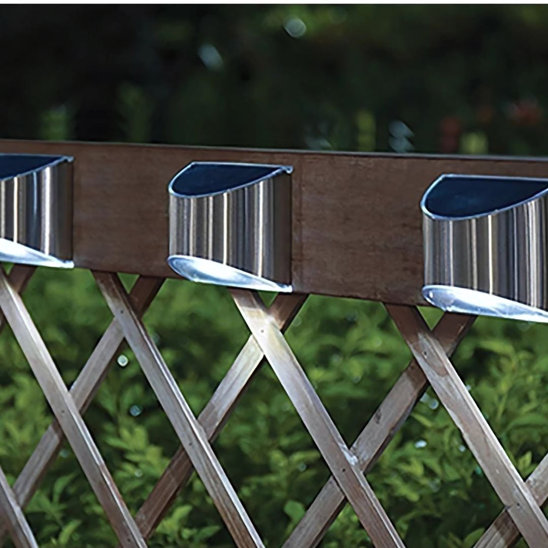 Outdoor LED Wall Light Stainless Steel Waterproof IP65 for Decks & Patios