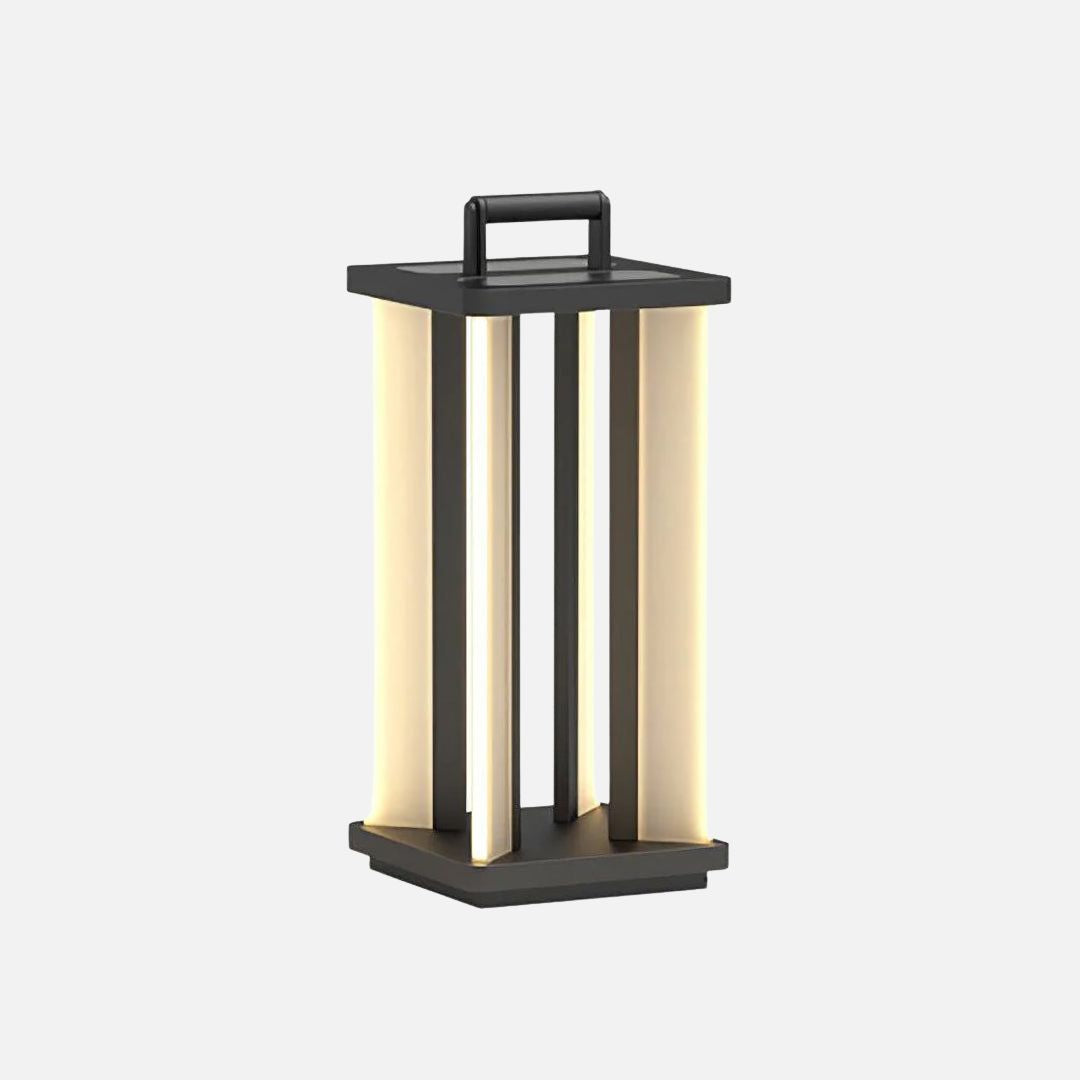 Modern Solar Outdoor Light – Stainless Steel LED Landscape Lighting