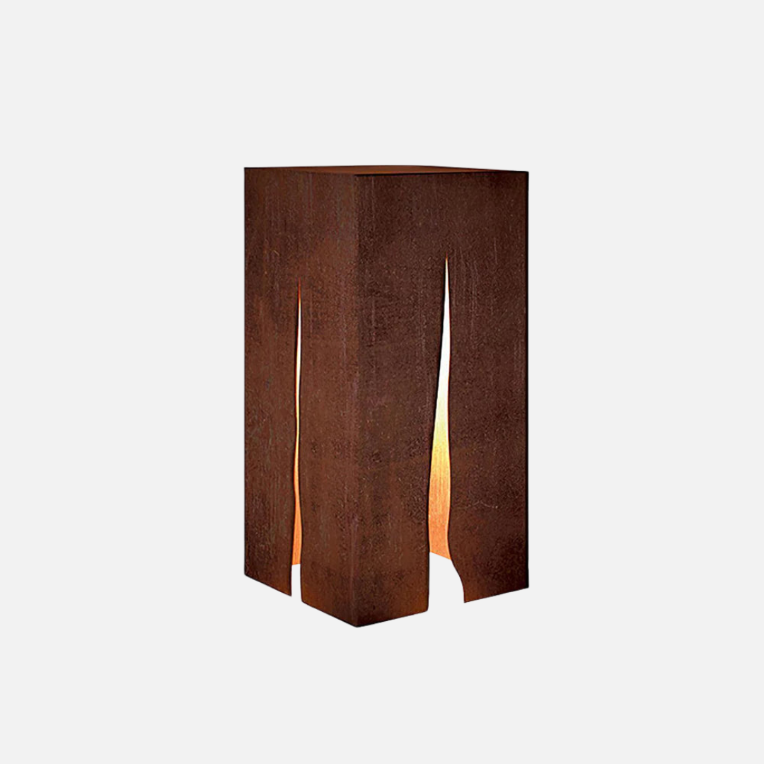 Modern Cube Outdoor Light with Integrated LED – IP65 Waterproof Garden Lighting