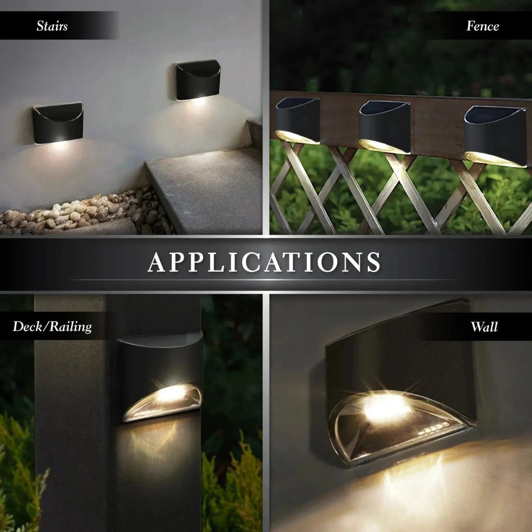 Outdoor LED Wall Light Stainless Steel Waterproof IP65 for Decks & Patios