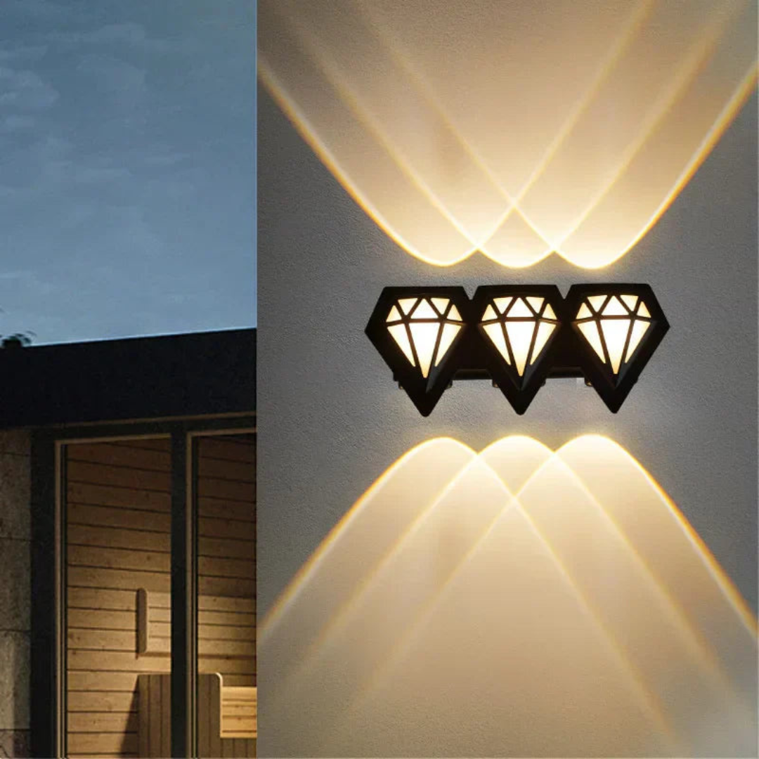 Waterproof Outdoor Wall Lamp with LED Lighting – Stylish Exterior Sconce
