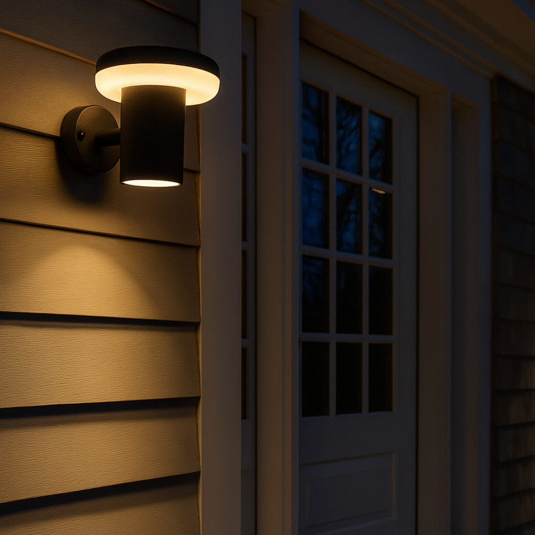 LED Outdoor Wall Light IP44 Anthracite Waterproof 9W