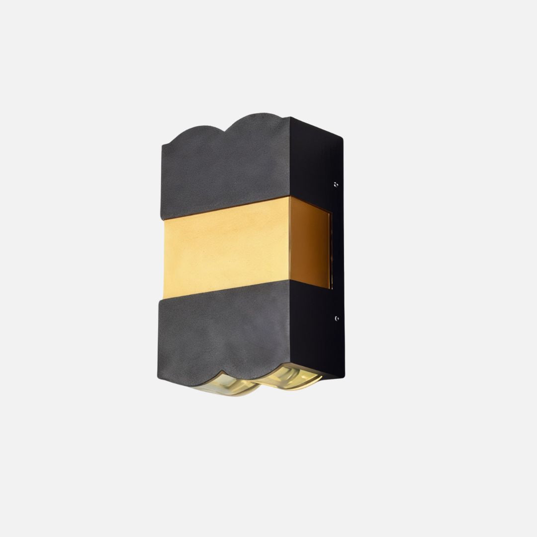 LED Waterproof Outdoor Wall Light - Modern Exterior Wall Sconce for Gardens and Patios