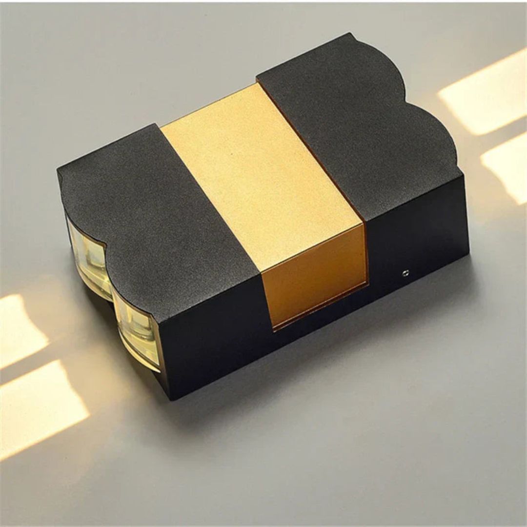 LED Waterproof Outdoor Wall Light - Modern Exterior Wall Sconce for Gardens and Patios
