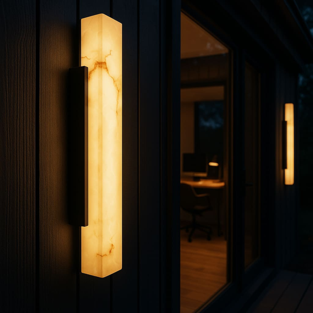 LED Wall Light – Stainless Steel, IP65, Warm & Cool White