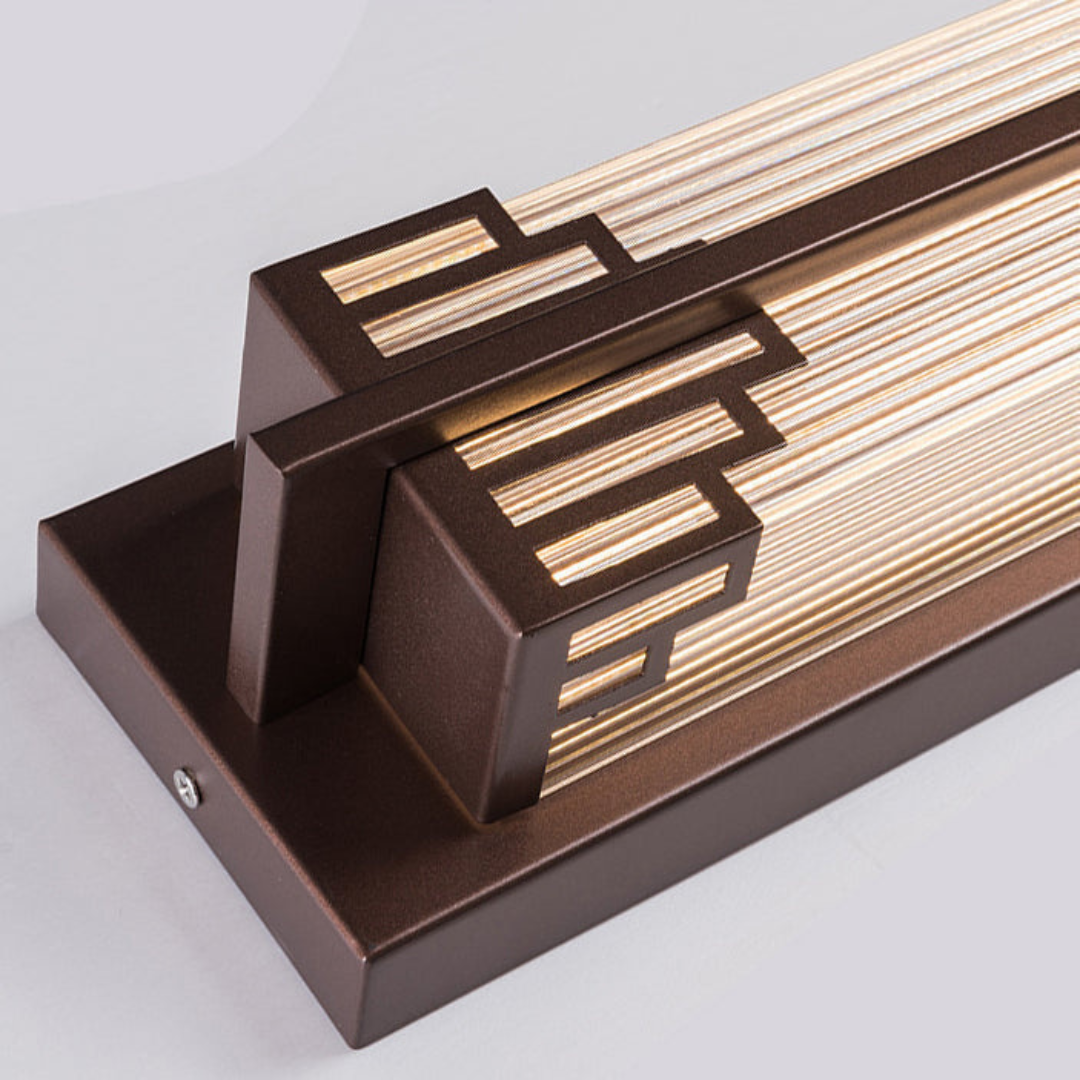 Waterproof Outdoor Wall Light, Stainless Steel & Glass Outdoor Lantern