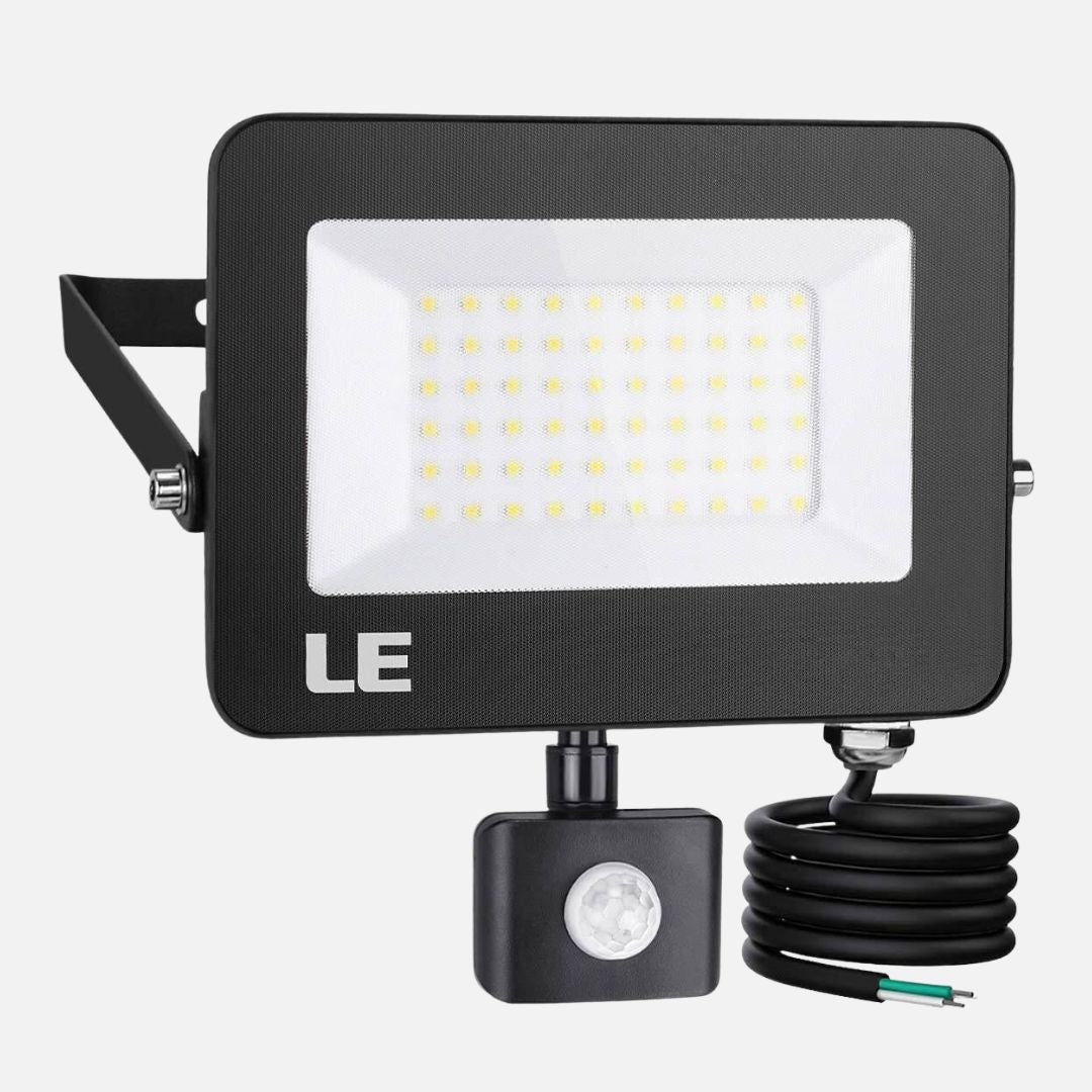 LED Flood Light Motion Sensor 15W/30W/50W 5000K Waterproof Outdoor