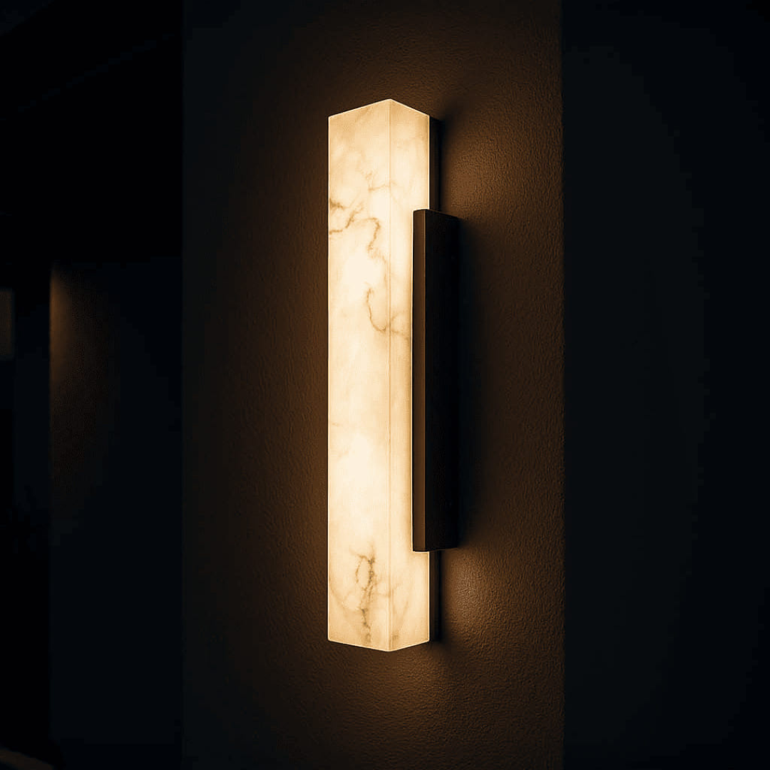 LED Wall Light – Stainless Steel, IP65, Warm & Cool White