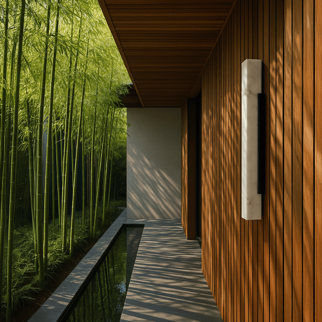 LED Wall Light – Stainless Steel, IP65, Warm & Cool White