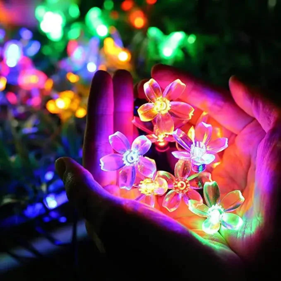 Solar Garden Light – Eco-Friendly Outdoor LED Flower Decoration