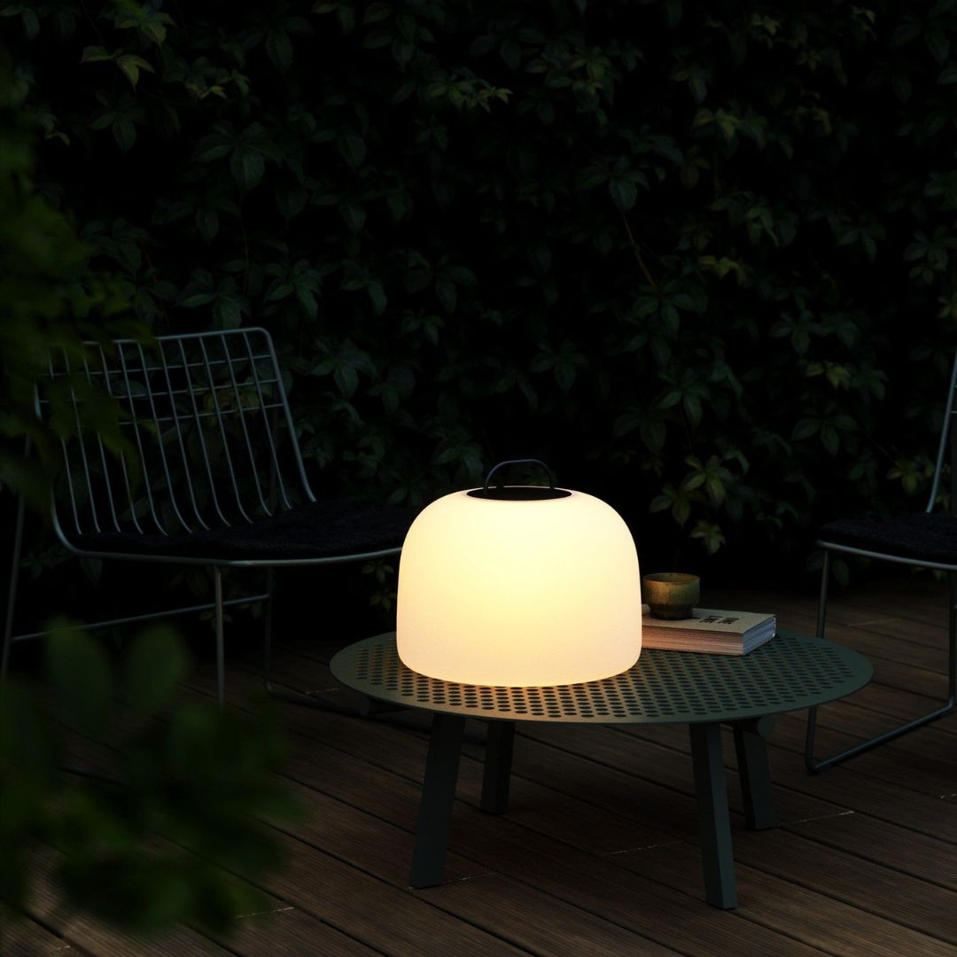 Portable LED Kettle Light with 3-Step Dimming for Indoor and Outdoor Use