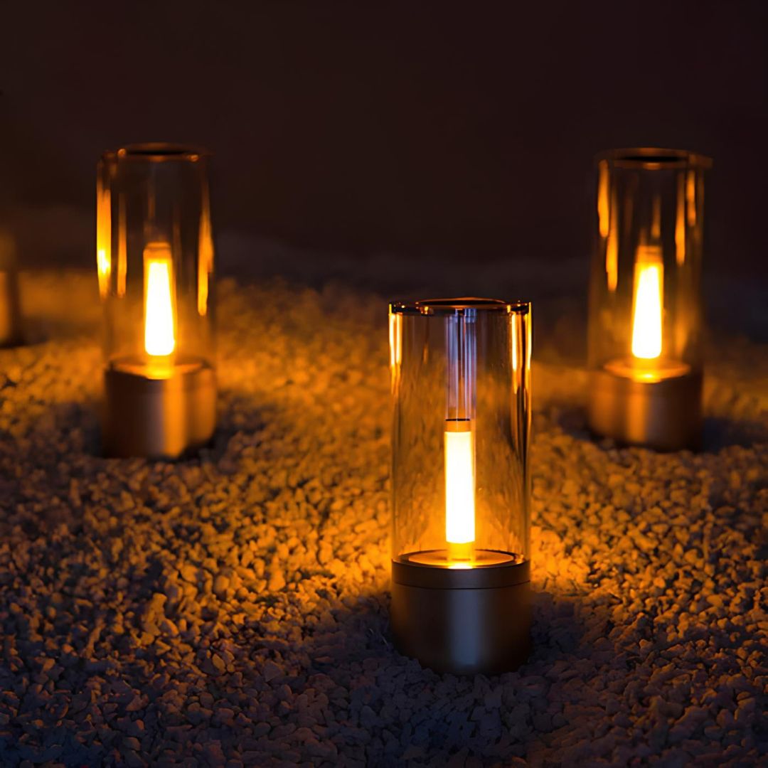 Cordless Table Lamp – Dimmable, Rechargeable, Warm Light