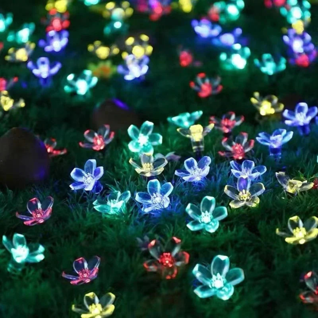 Solar Garden Light – Eco-Friendly Outdoor LED Flower Decoration