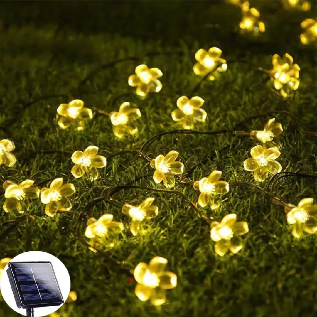 Solar Garden Light – Eco-Friendly Outdoor LED Flower Decoration