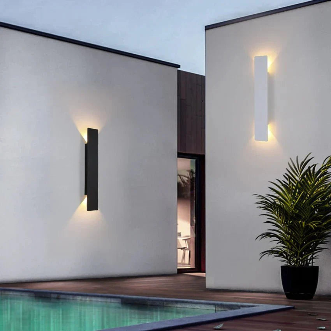 Waterproof LED Outdoor Wall Lamp – Modern Aluminum Exterior Wall Light