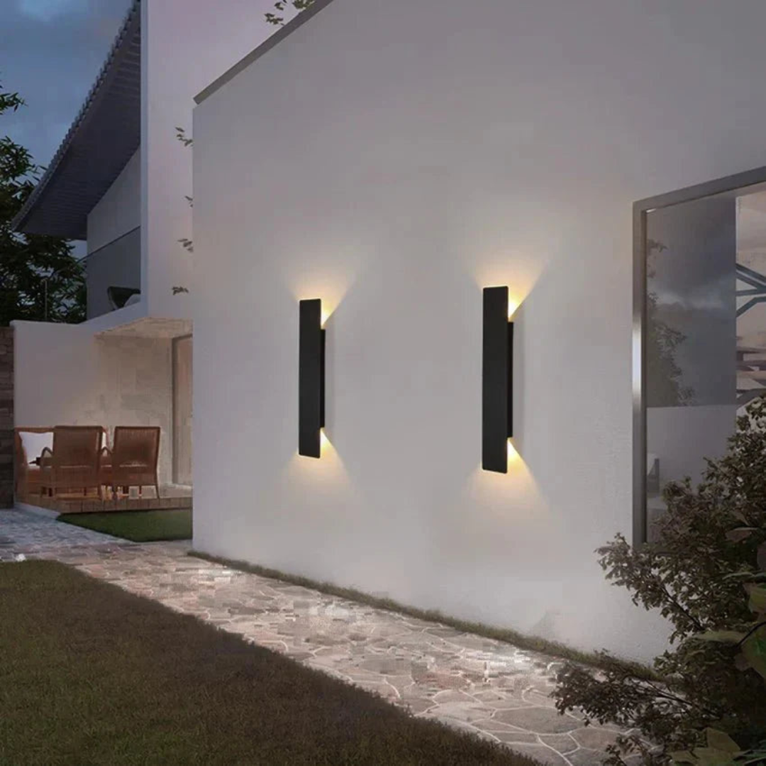 Waterproof LED Outdoor Wall Lamp – Modern Aluminum Exterior Wall Light