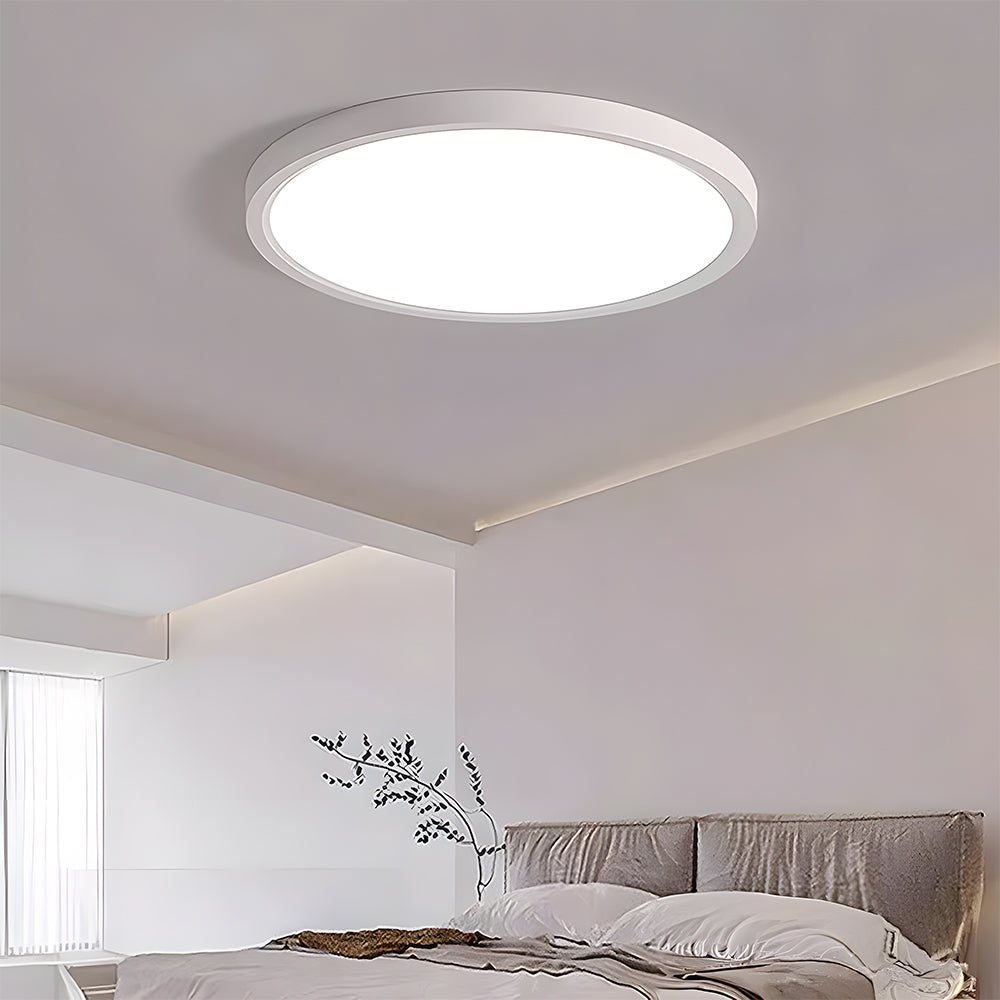 LED Flush Mount Ceiling Light Energy-Efficient with Wattage Options for Home