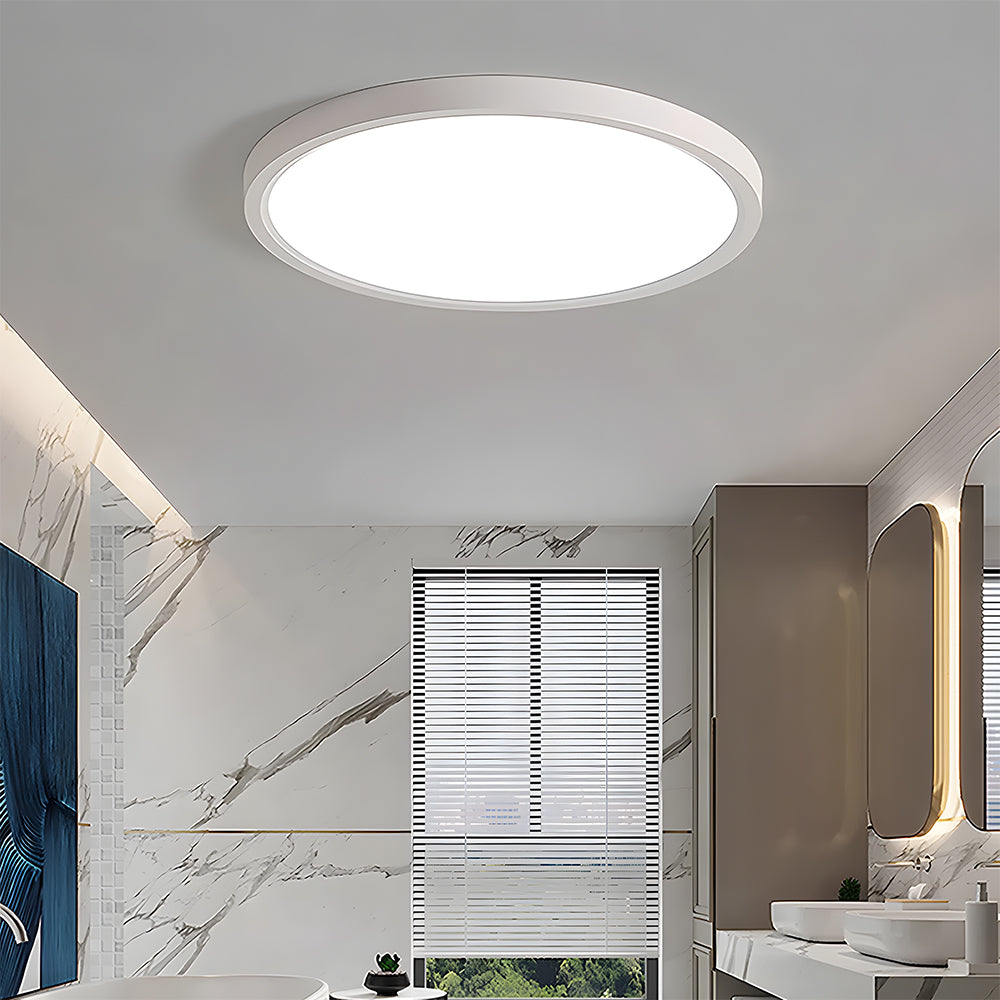 LED Flush Mount Ceiling Light Energy-Efficient with Wattage Options for Home