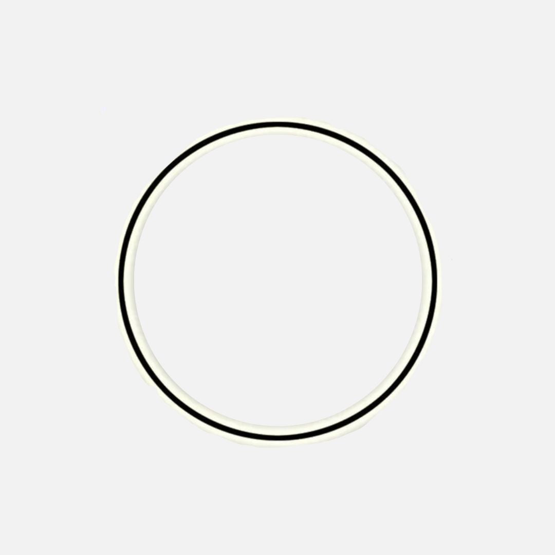 LED Wall Lamp Modern Minimalist Circle Light – Warm Black or Gold