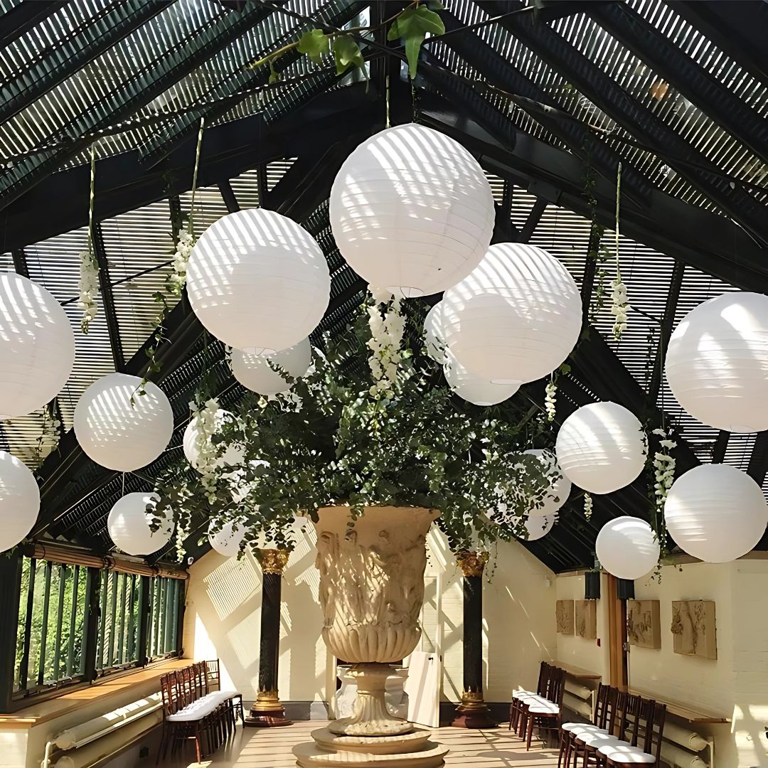 Hanging Paper Lanterns – Elegant Rice Paper Lantern Lights for Events