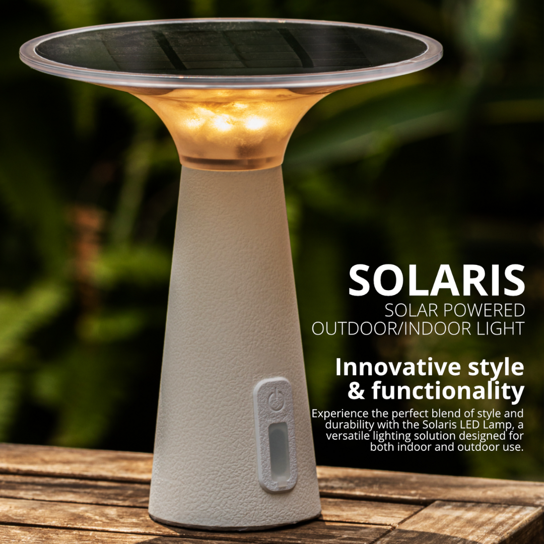 Solar Powered Outdoor Lights with Adjustable Brightness and Color Modes