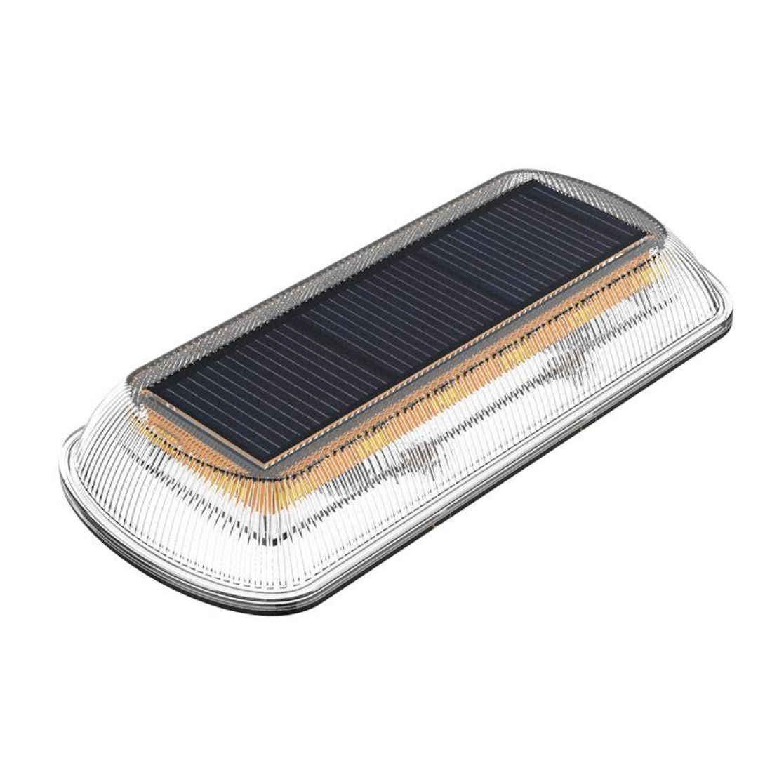 Waterproof Solar Step Lights - 30 LEDs Outdoor Lights for Pathways, 4 Pack