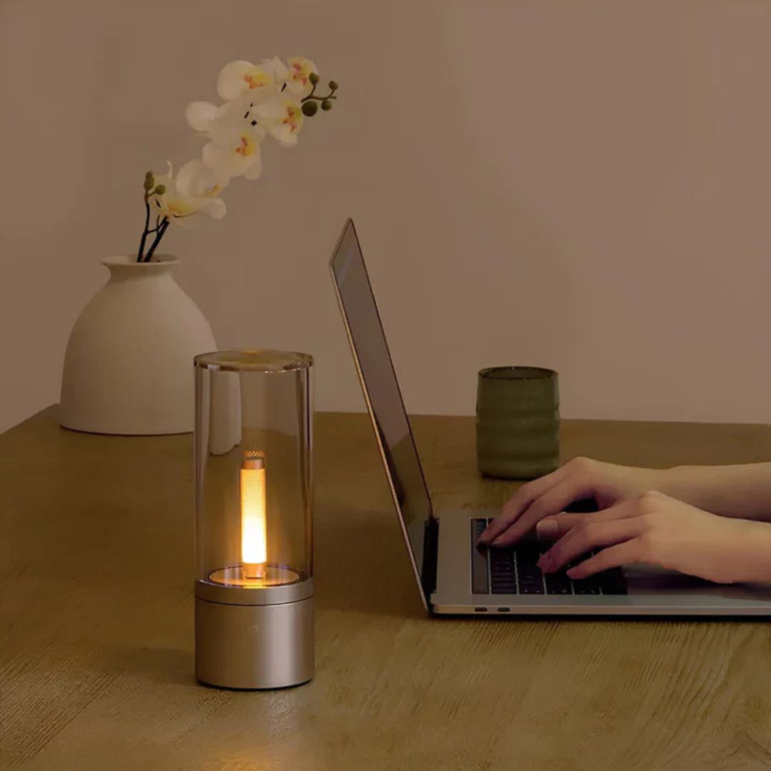 Cordless Table Lamp – Dimmable, Rechargeable, Warm Light
