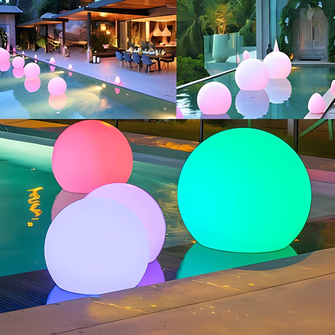 Solar Garden Lights – 16 Colors, Weather-Resistant, Outdoor Landscape Lighting