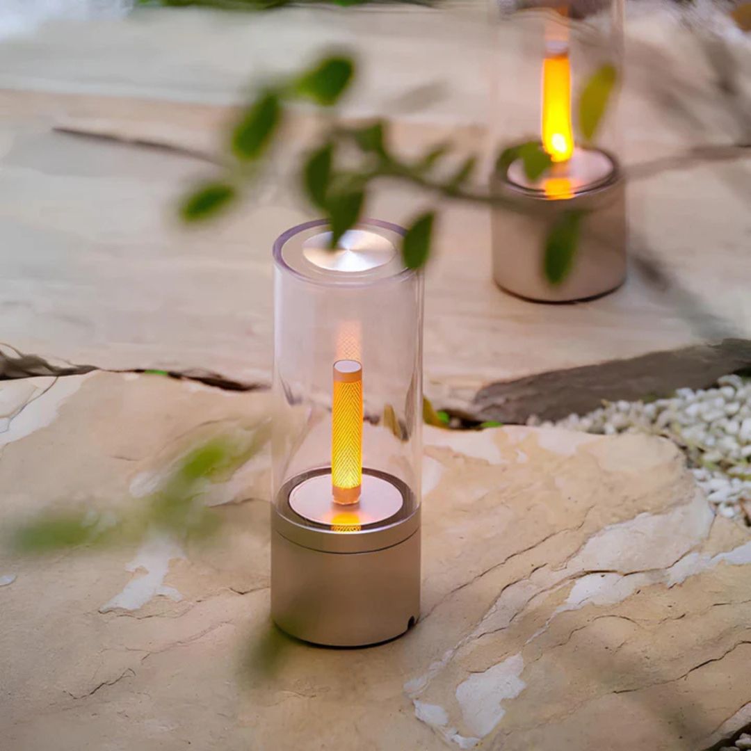 Cordless Table Lamp – Dimmable, Rechargeable, Warm Light