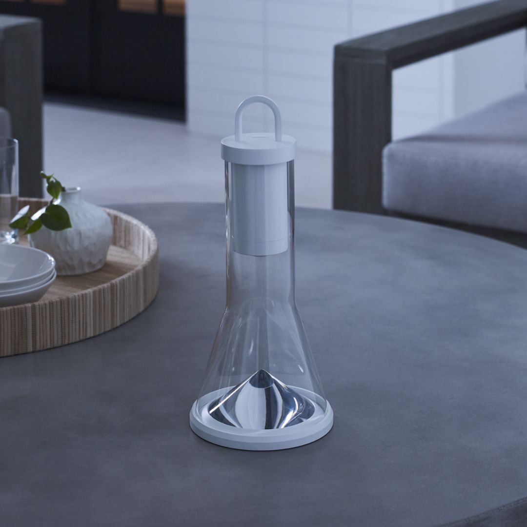 Rechargeable Cordless Table Lamp with Minimalist Design – Perfect for Living Room and Outdoor Use