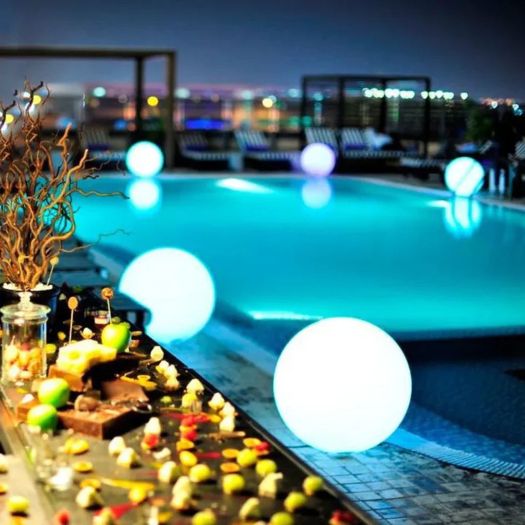 Solar Garden Lights – 16 Colors, Weather-Resistant, Outdoor Landscape Lighting