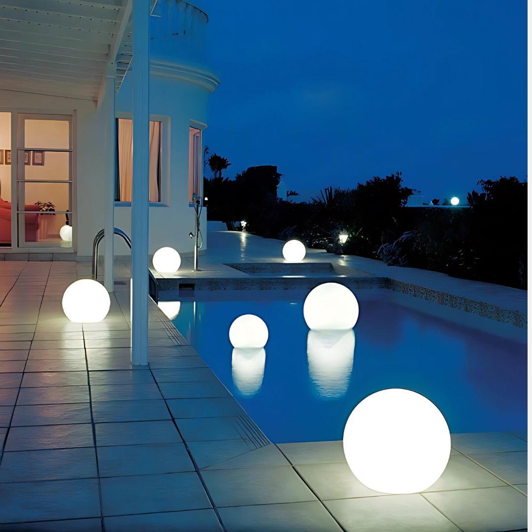 Solar Garden Lights – 16 Colors, Weather-Resistant, Outdoor Landscape Lighting