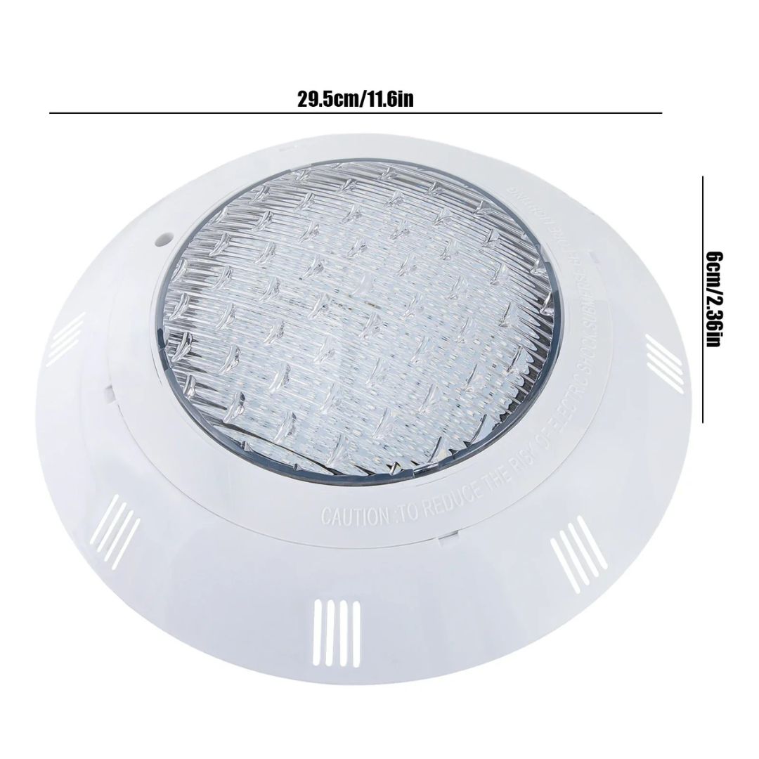 RGB LED Pool Light Waterproof 36W IP68 7 Colors 360 Beads