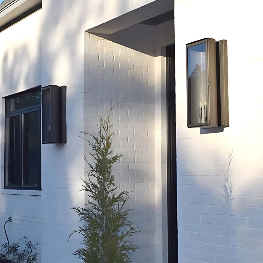 Handcrafted Copper Outdoor Wall Lantern for Gas or Electric Use