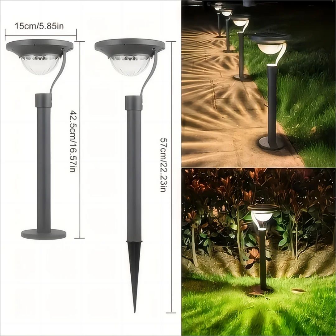 Solar Pathway Light – Eco-Friendly Outdoor Lighting with Automatic Dusk to Dawn Illumination