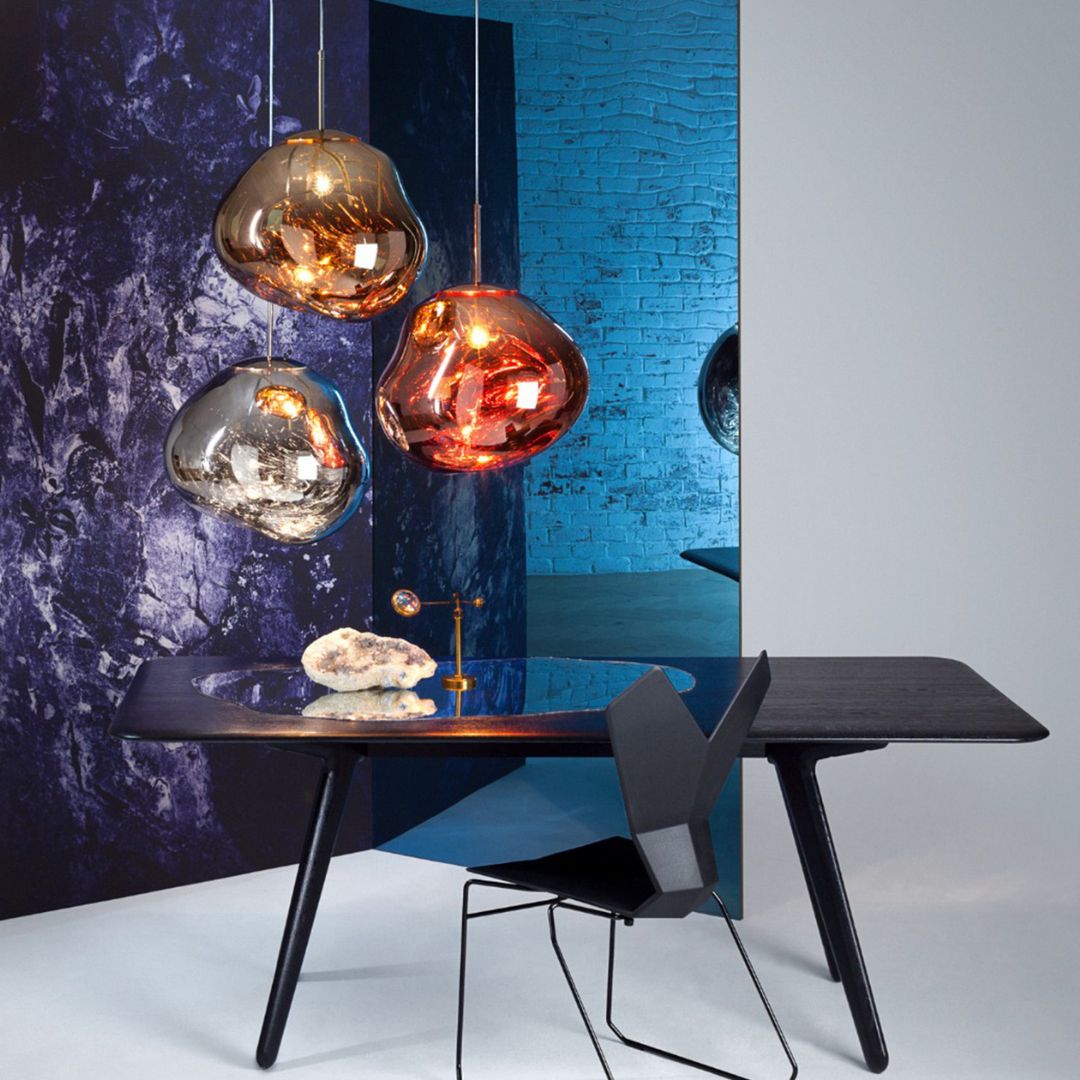 Acrylic Pendant Light – E27, Polished Finish, 4 Sizes
